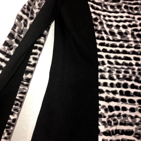 Calvin Klein black white colorblock‎ abstract print blazer size 2 brand new - Picture 7 of 16